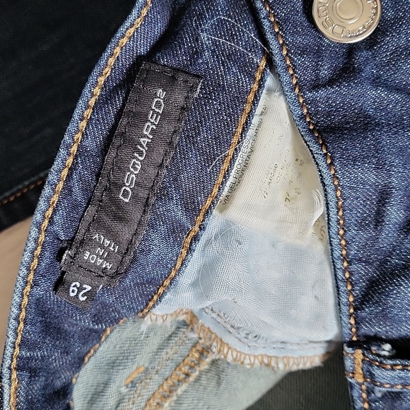 Dsquared 2 low-rise jeans size 29 - Picture 3 of 5
